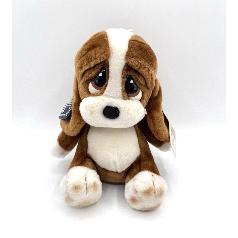 Applause Sad Sam Honey Speaks Plush Stuffed Dog Vintage mint condition